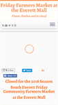 Mobile Screenshot of fridayfarmersmarketeverettmall.com